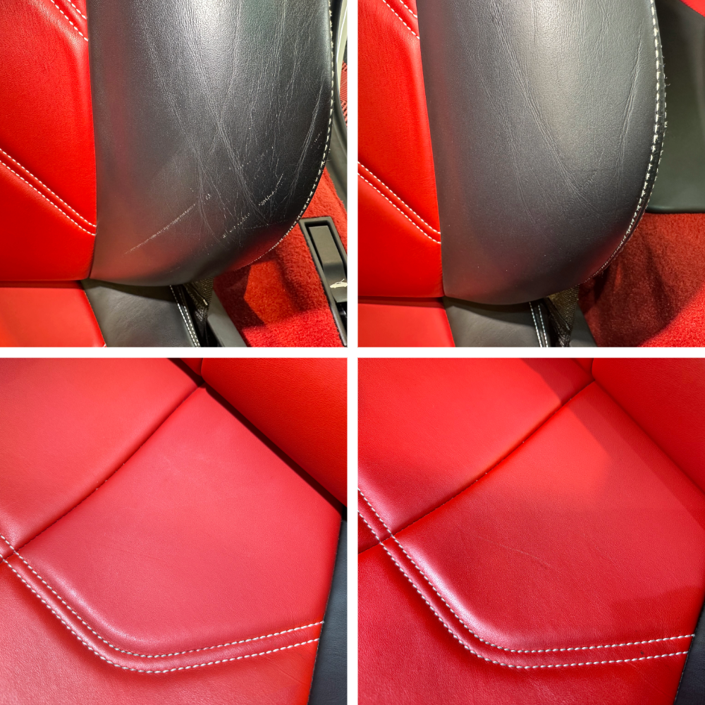 フェラーリ488GTB・ダッシュボード・アルカンターラ内装張替え・カーボン調プロテクションフィルム施工!!!