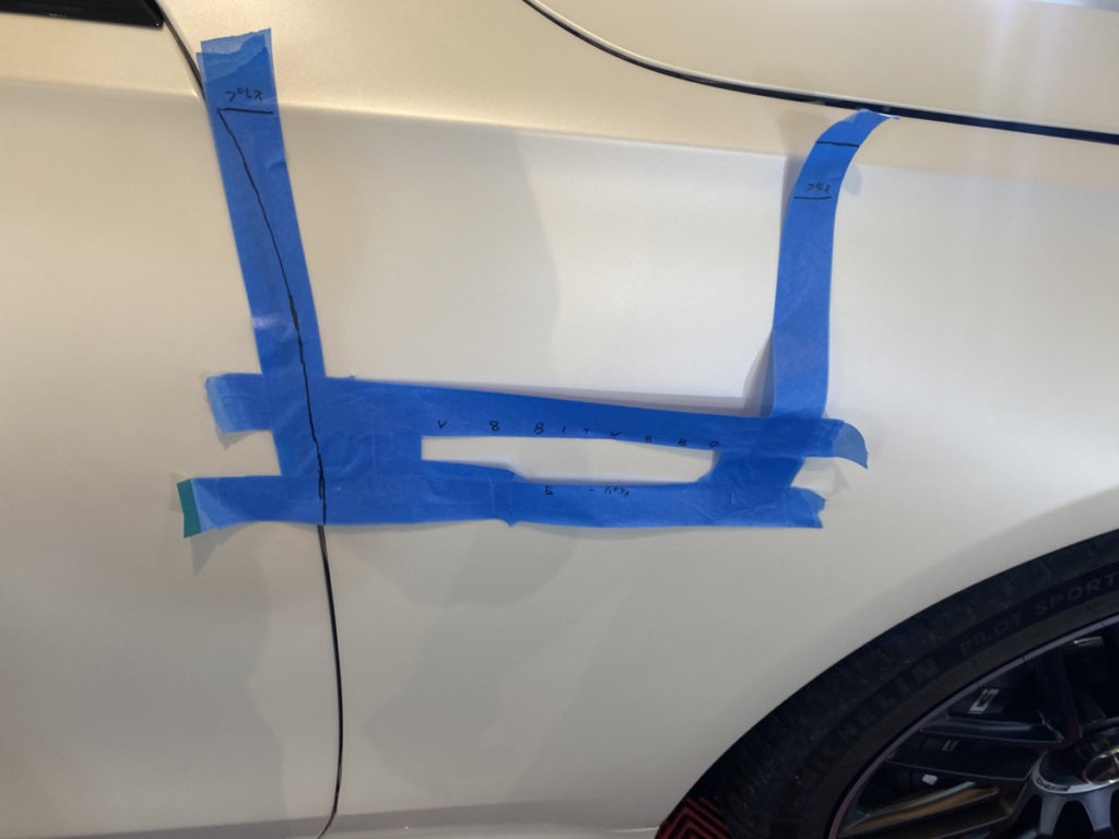 ベンツ・S63・ボディフル・マット塗装保護・プロテクションフィルム施工！！！