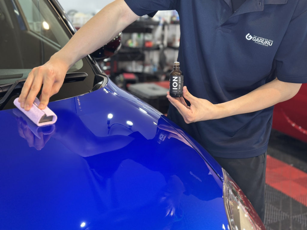 スズキ・スイフトZC33s・ファイナルエディション・セラミックプロイオン2レイヤ-トップコート施工・[KAVACA・ION」フロントセットプロテクションフィルム施工!!!