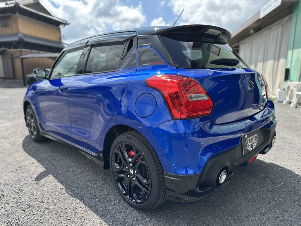 スズキ・スイフトZC33s・ファイナルエディション・セラミックプロイオン2レイヤ-トップコート施工・[KAVACA・ION」フロントセットプロテクションフィルム施工!!!