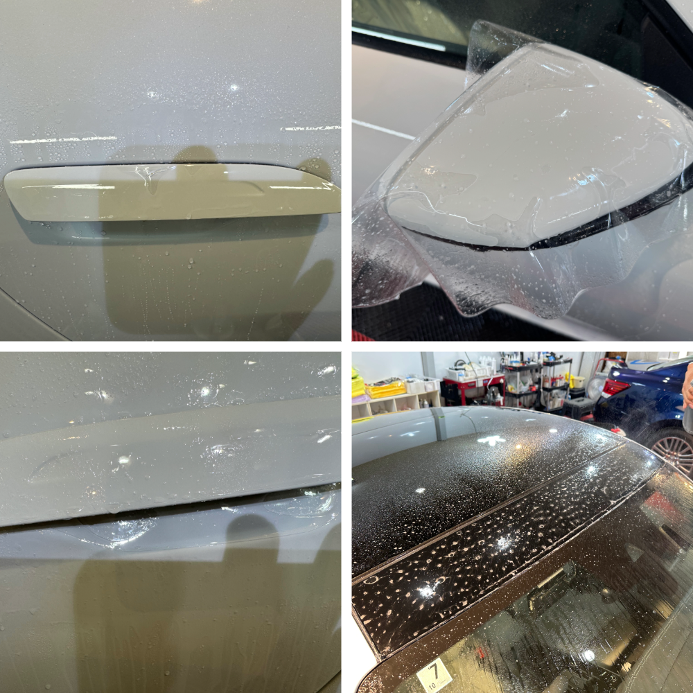 ポルシェ・911・カレラS・セラミックプロイオン2レイヤ－トップコート施工・[KAVACA・ION」フロントセットプロテクションフィルム施工！！！