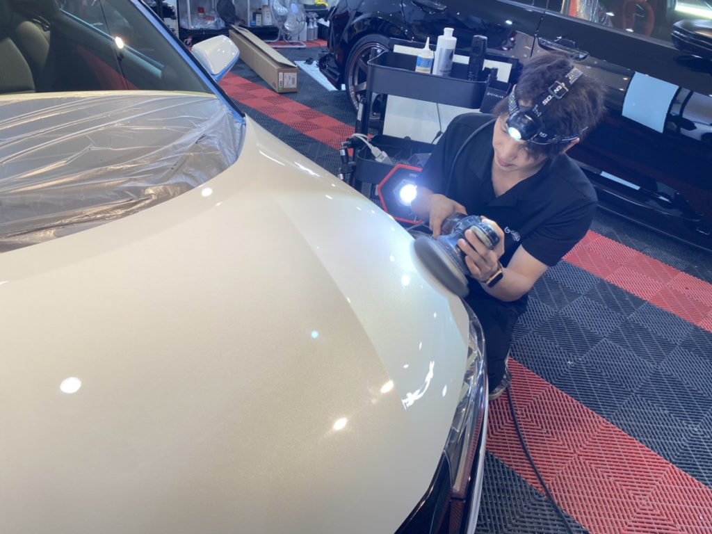 ホンダ・S660・セラミックプロイオン2レイヤ－トップコート施工・ヘッドライト・プロテクションフィルム施工！！！