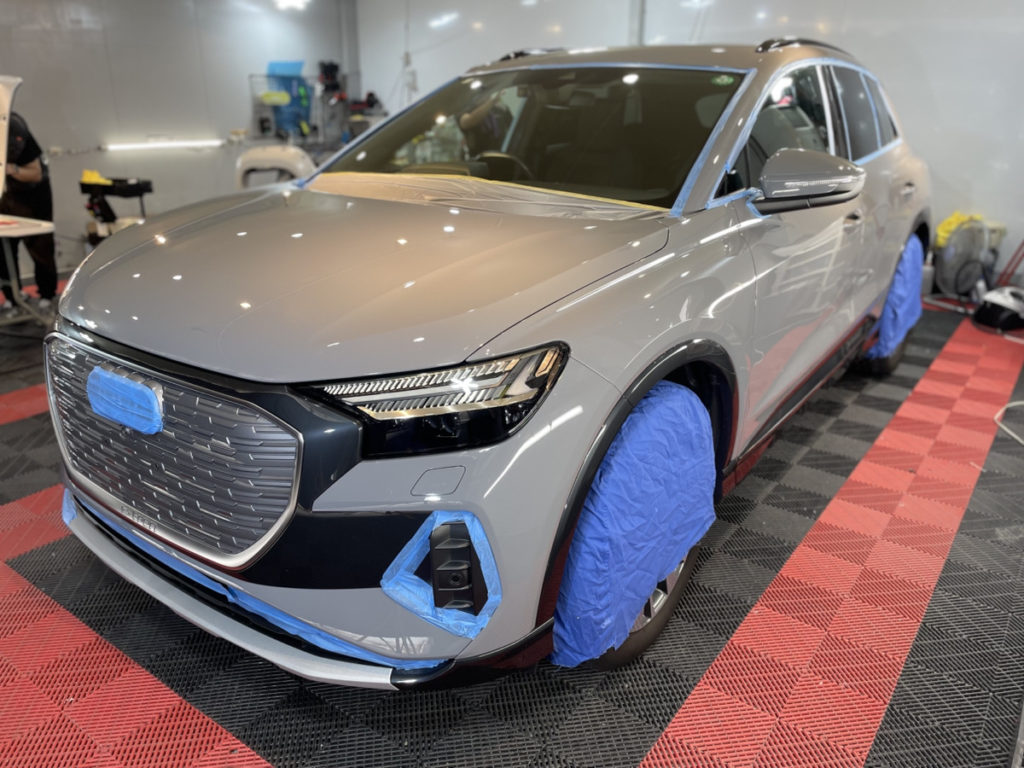 アウディ・Q4・ファインラボ・セラミックコーティング、ウルトラ+トップコート施工!!!