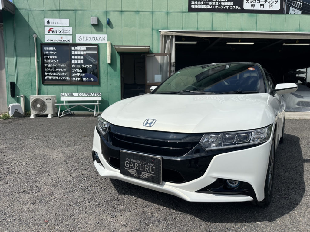 ホンダ・S660・セラミックプロイオン2レイヤ－トップコート施工・ヘッドライト・プロテクションフィルム施工！！！