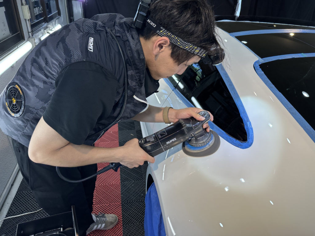 ポルシェ・911・カレラS・セラミックプロイオン2レイヤ－トップコート施工・[KAVACA・ION」フロントセットプロテクションフィルム施工！！！