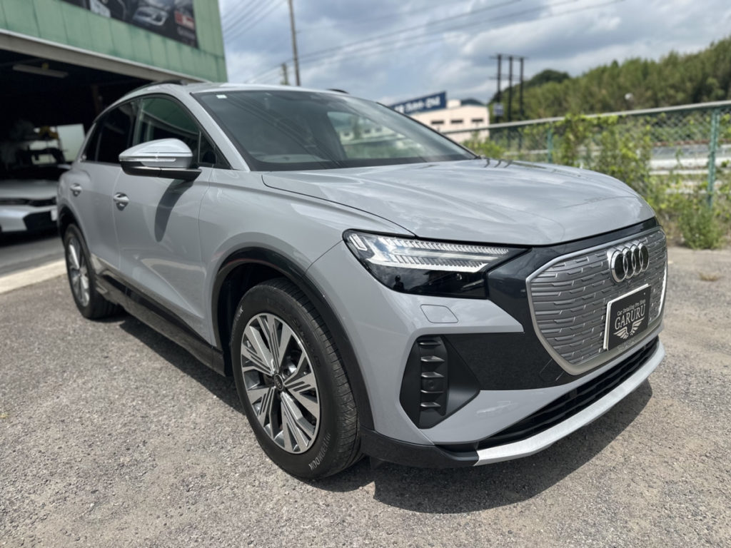 アウディ・Q4・ファインラボ・セラミックコーティング、ウルトラ+トップコート施工!!!