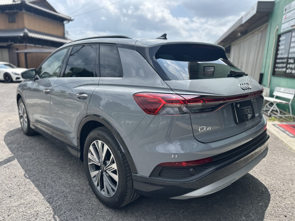 アウディ・Q4・ファインラボ・セラミックコーティング、ウルトラ+トップコート施工!!!