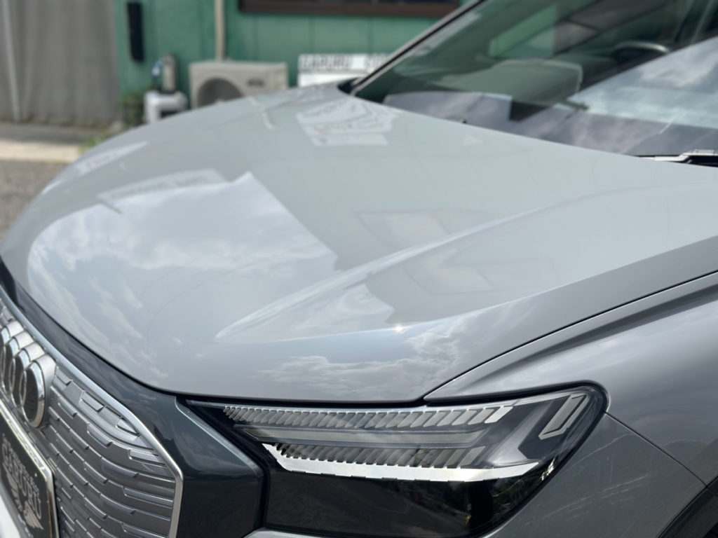 アウディ・Q4・ファインラボ・セラミックコーティング、ウルトラ+トップコート施工!!!