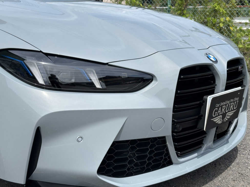 BMW・M3ツーリング・ファインラボ・セラミックコーティングウルトラ＋トップコート施工・部分プロテクションフィルム施工！！！