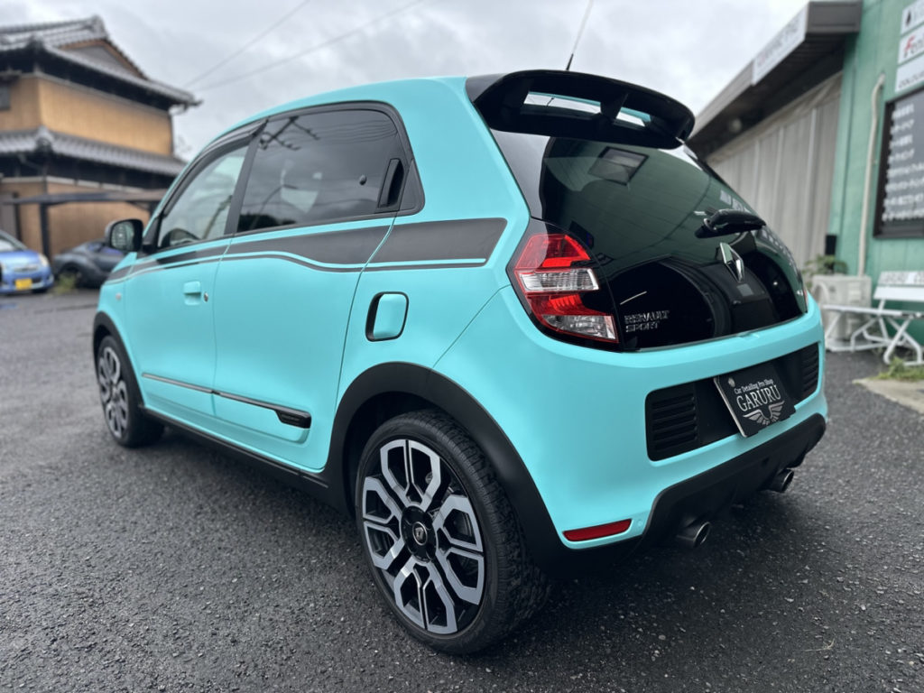 ルノー・トゥインゴGT・３M社製・カラーチェンジ・カーラッピング施工！！！