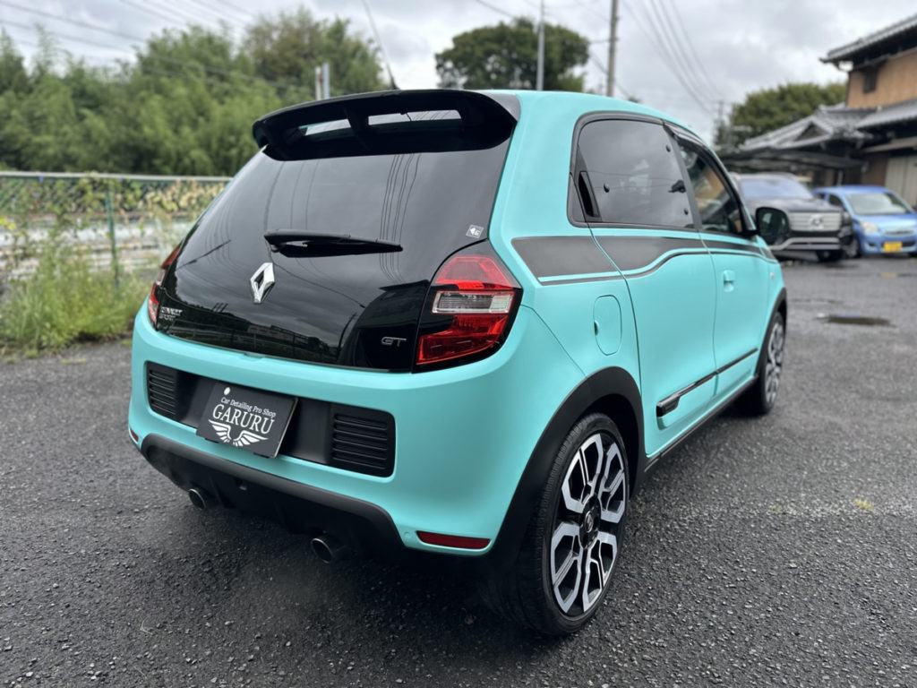 ルノー・トゥインゴGT・３M社製・カラーチェンジ・カーラッピング施工！！！