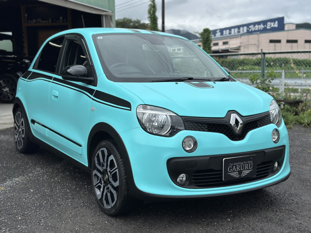 ルノー・トゥインゴGT・３M社製・カラーチェンジ・カーラッピング施工！！！