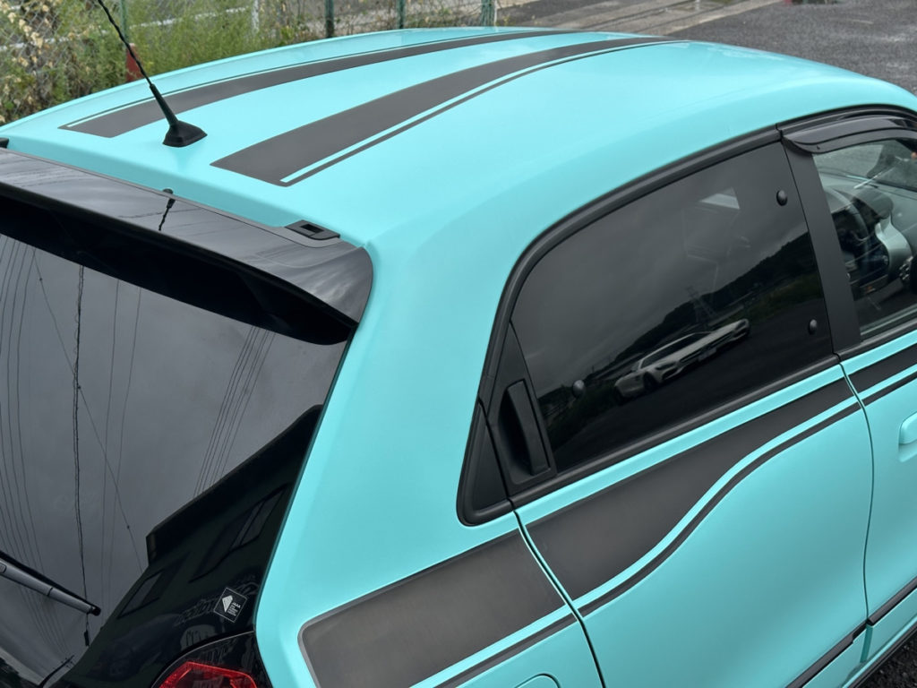 ルノー・トゥインゴGT・３M社製・カラーチェンジ・カーラッピング施工！！！