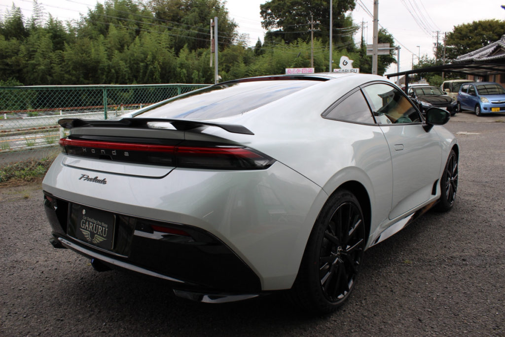 ホンダ・新型プレリュード・セラミックプロイオン2レイヤ－トップコート施工・ヘッドライト・プロテクションフィルム施工！！！