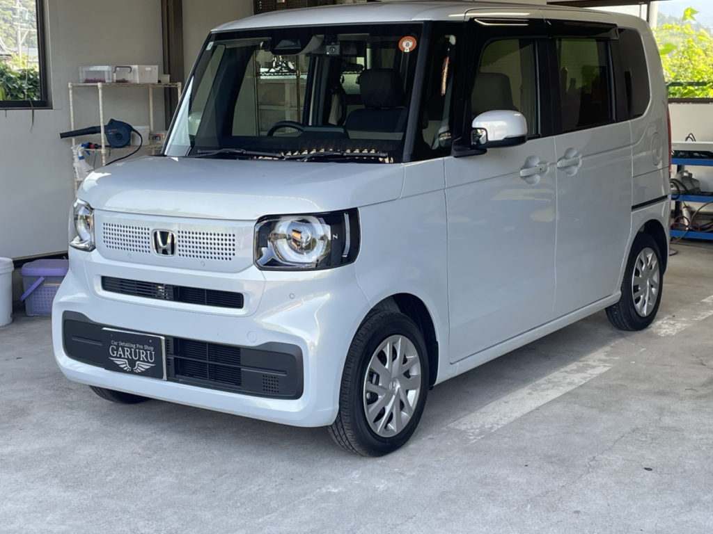 ホンダ・N-BOX・セラミックプロイオン2レイヤ-トップコート施工!!!