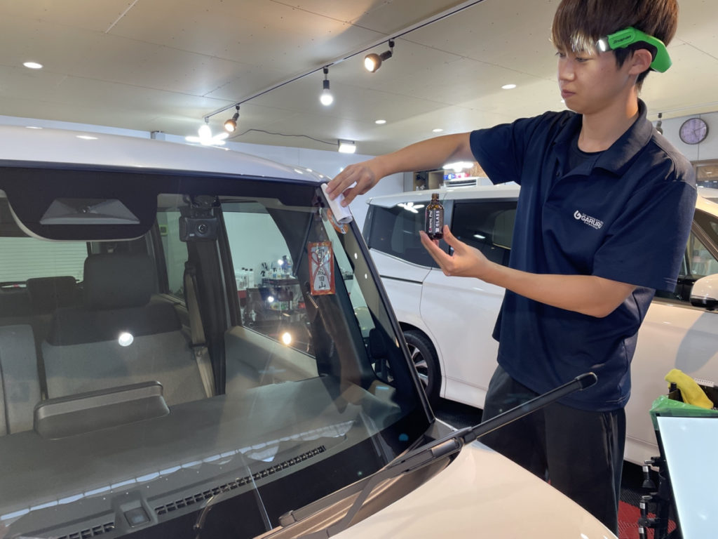 ホンダ・N-BOX・セラミックプロイオン2レイヤ-トップコート施工!!!