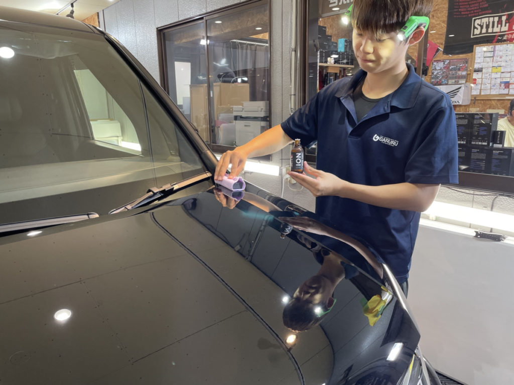 ホンダ・ステップワゴン・セラミックプロイオン2レイヤ－トップコート施工！！！
