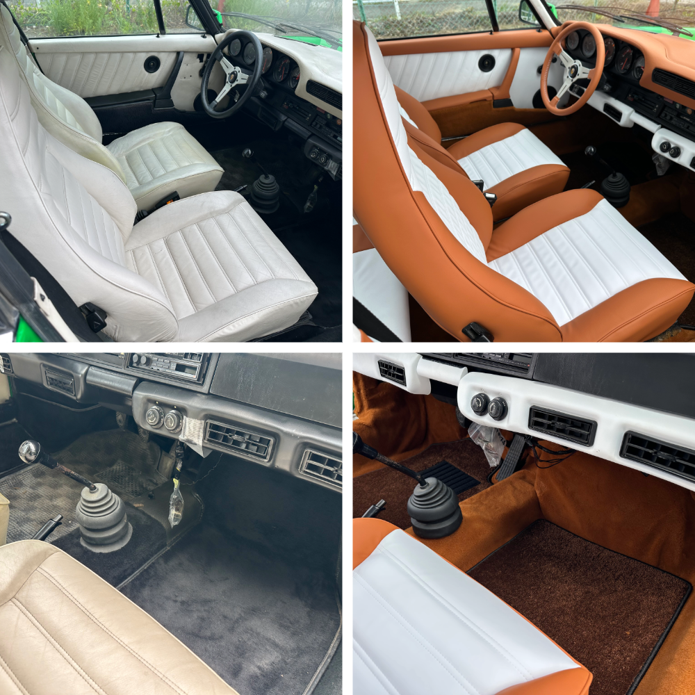 ポルシェ・911(930)内装総張替え!!!