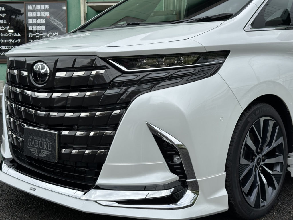 トヨタ・アルファード・セラミックプロイオン2レイヤ-トップコート施工!!!