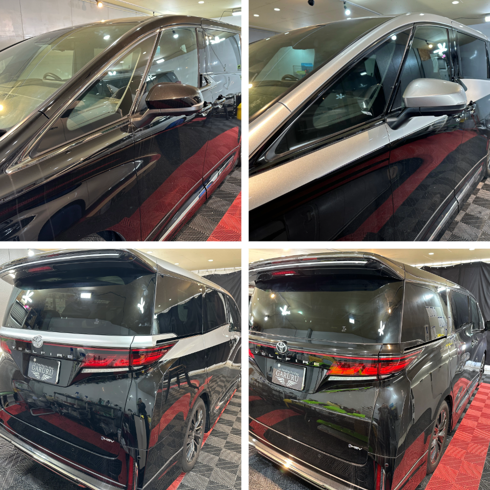 トヨタ・ヴェルファイア・デザイン・カーラッピング施工！！！