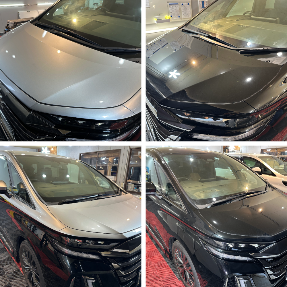 トヨタ・ヴェルファイア・デザイン・カーラッピング施工！！！