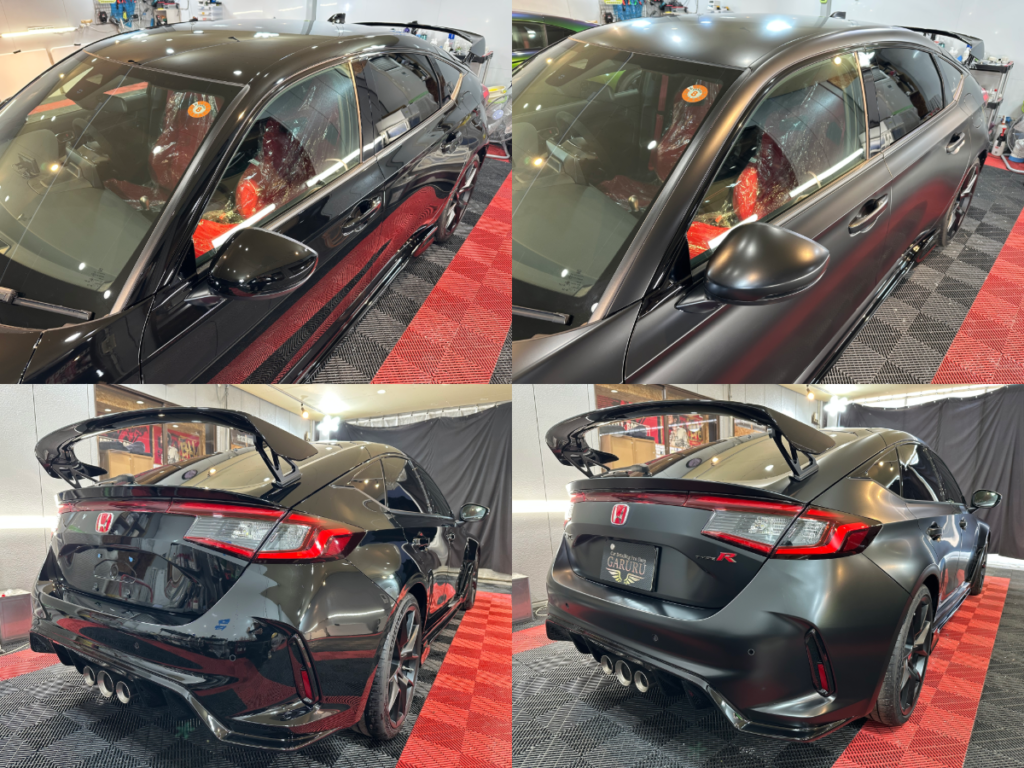 ホンダ・シビックtypeR・フルボディマット・プロテクションフィルム施工！！！