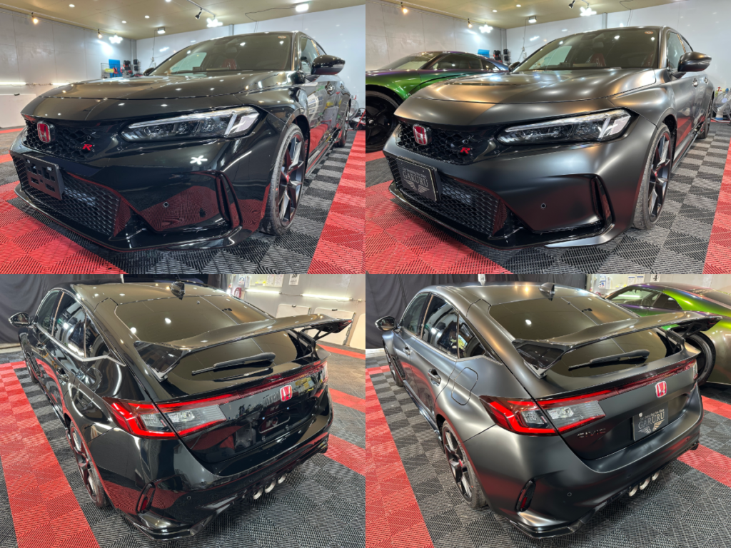 ホンダ・シビックtypeR・フルボディマット・プロテクションフィルム施工！！！