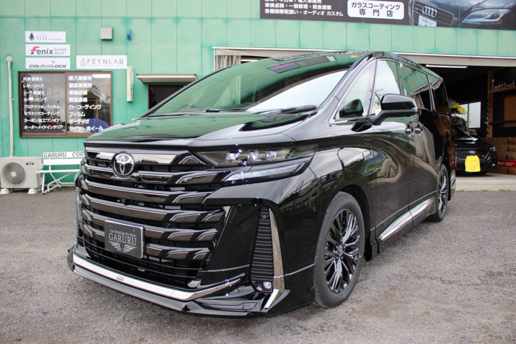 トヨタ・ヴェルファイア・セラミックプロイオン2レイヤ－トップコート施工！！！