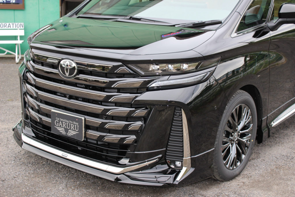 トヨタ・ヴェルファイア・セラミックプロイオン2レイヤ－トップコート施工！！！