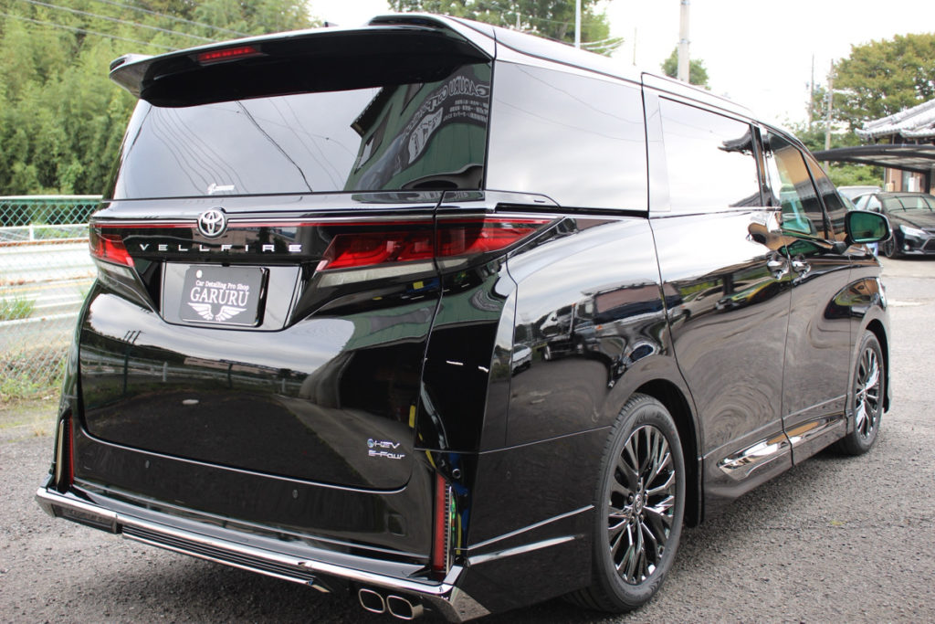 トヨタ・ヴェルファイア・セラミックプロイオン2レイヤ－トップコート施工！！！