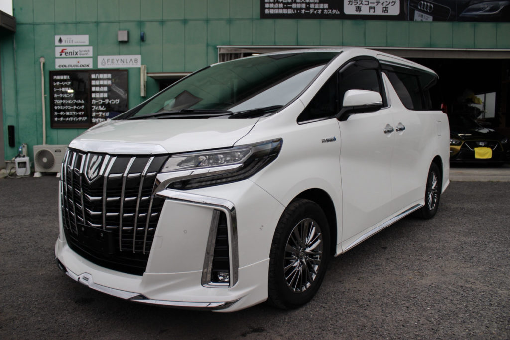 トヨタ・アルファード・ファインラボ・セラミックコーティング・バージョンⅢ施工！！！