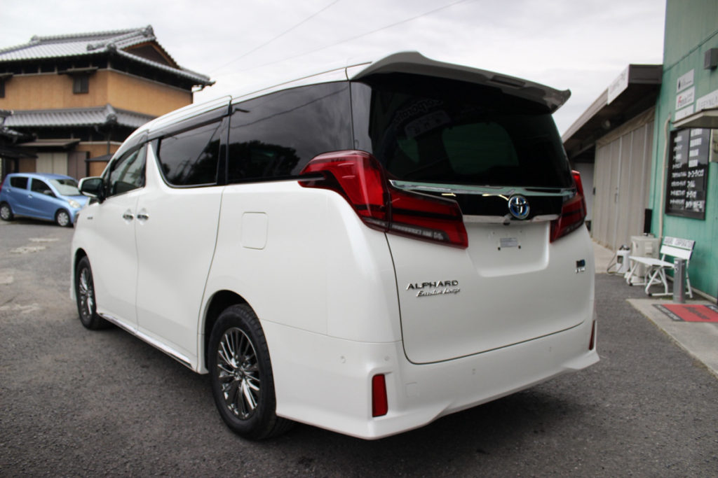 トヨタ・アルファード・ファインラボ・セラミックコーティング・バージョンⅢ施工！！！