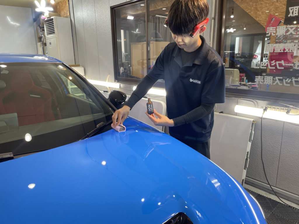 シビック・typeR・セラミックプロイオン2レイヤ－トップコート施工・フロントフル・プロテクションフィルム施工！！！