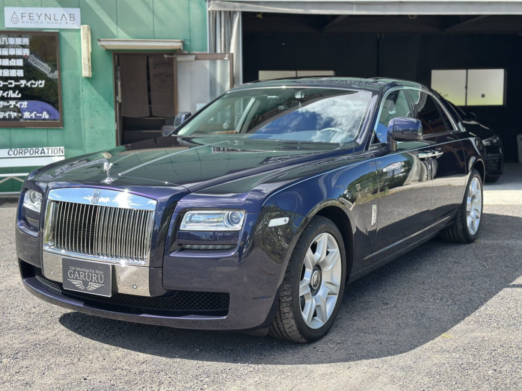 ロールスロイス・ゴースト・ダッシュボード内装張替え！！！