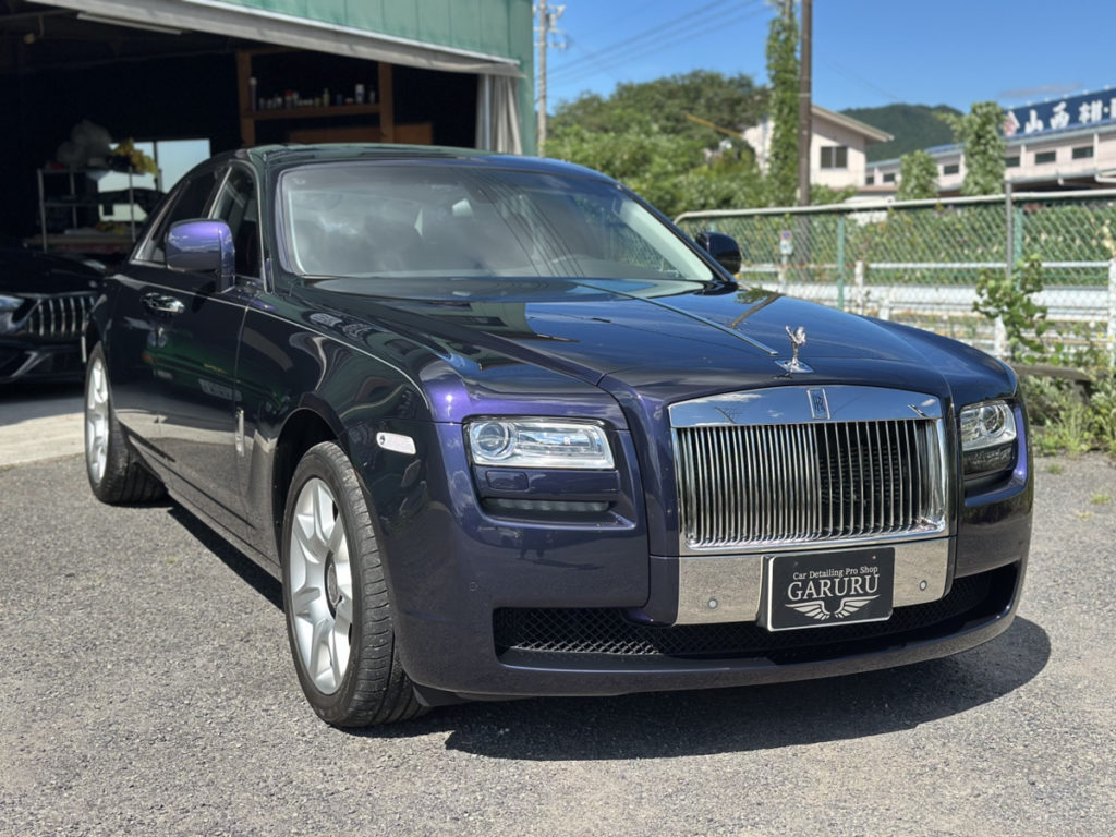 ロールスロイス・ゴースト・ダッシュボード内装張替え！！！