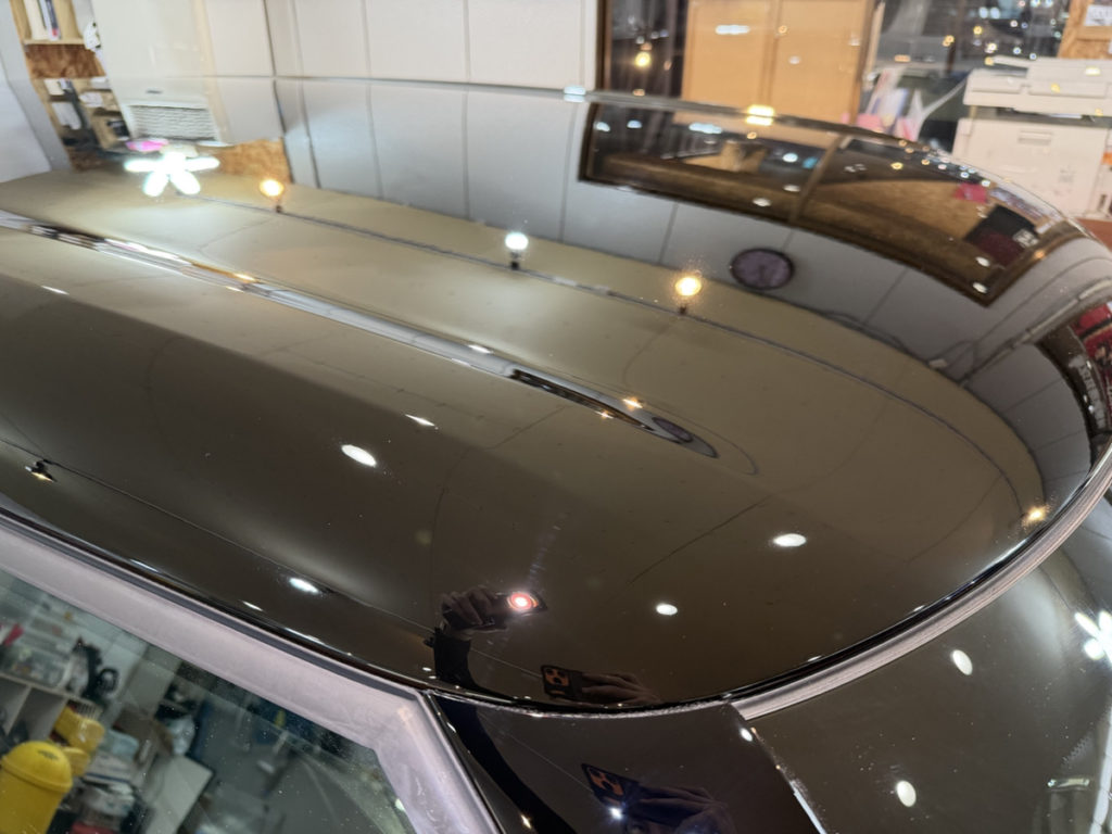 ミニ・クラブマン・セラミックプロイオン2レイヤ－トップコート施工・グリルラッピング施工！！！
