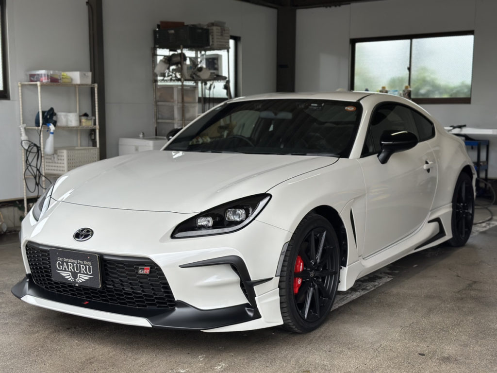 トヨタ・GR86・ファインラボ・セラミックコーティング・ウルトラ+トップ2層コート施工!!!
