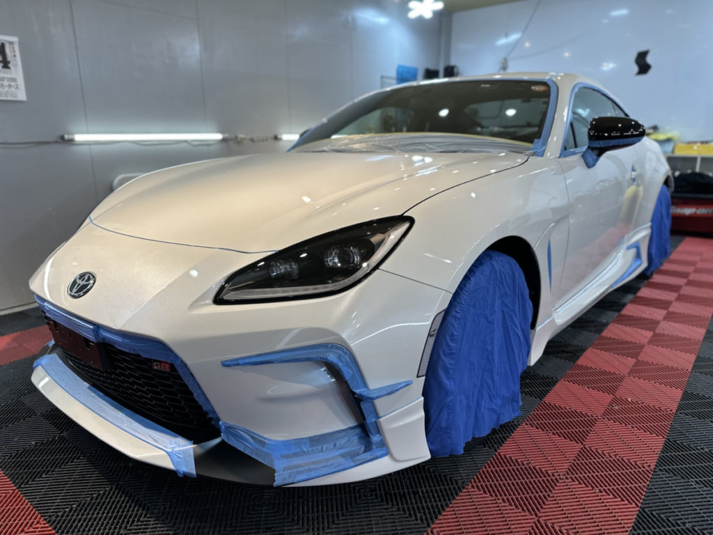 トヨタ・GR86・ファインラボ・セラミックコーティング・ウルトラ+トップ2層コート施工!!!