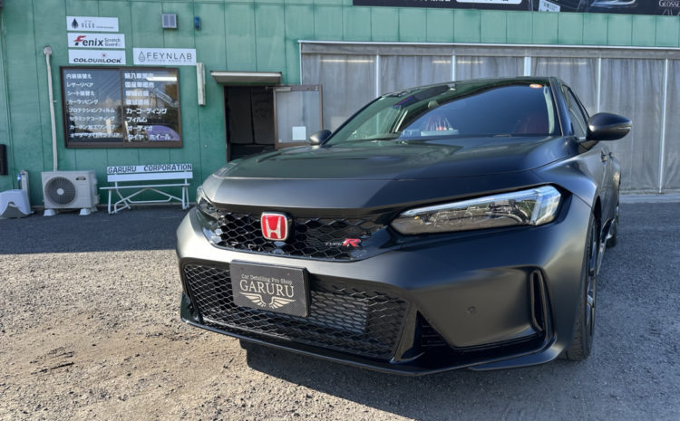 ホンダ・シビックtypeR・フルボディマット・プロテクションフィルム施工！！！