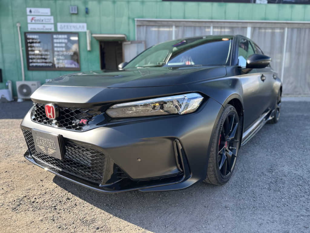 ホンダ・シビックtypeR・フルボディマット・プロテクションフィルム施工！！！