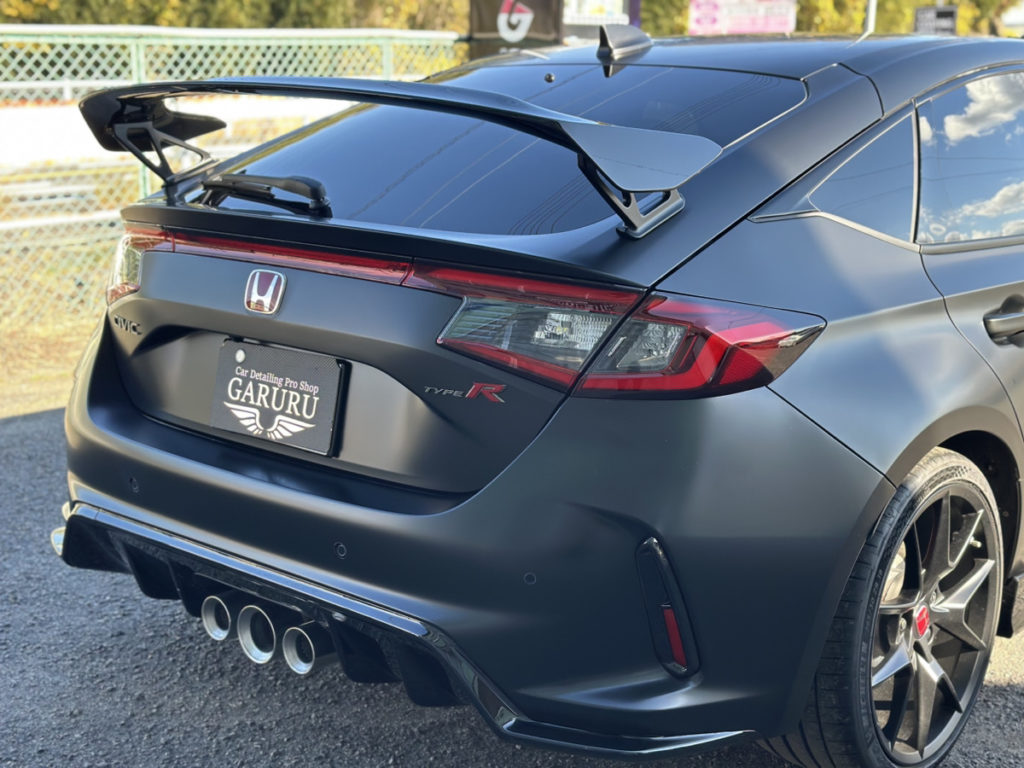 ホンダ・シビックtypeR・フルボディマット・プロテクションフィルム施工！！！