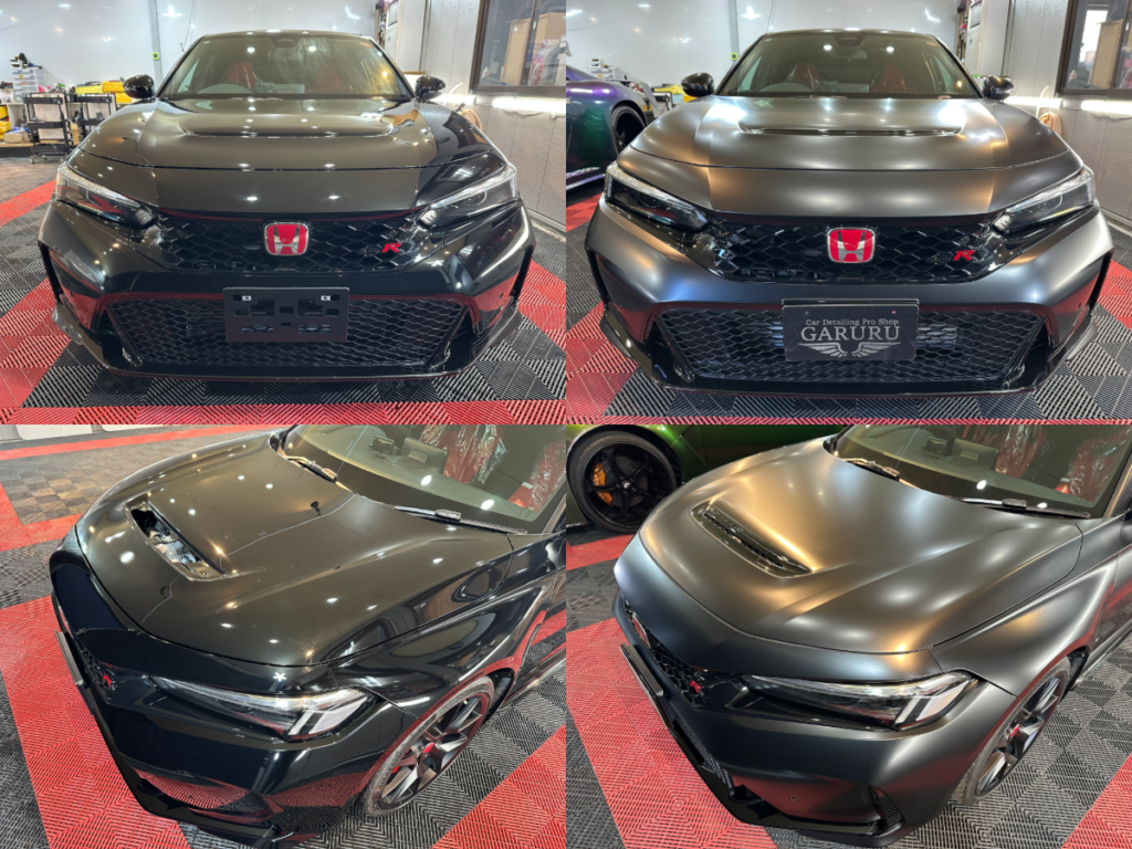 ホンダ・シビックtypeR・フルボディマット・プロテクションフィルム施工！！！