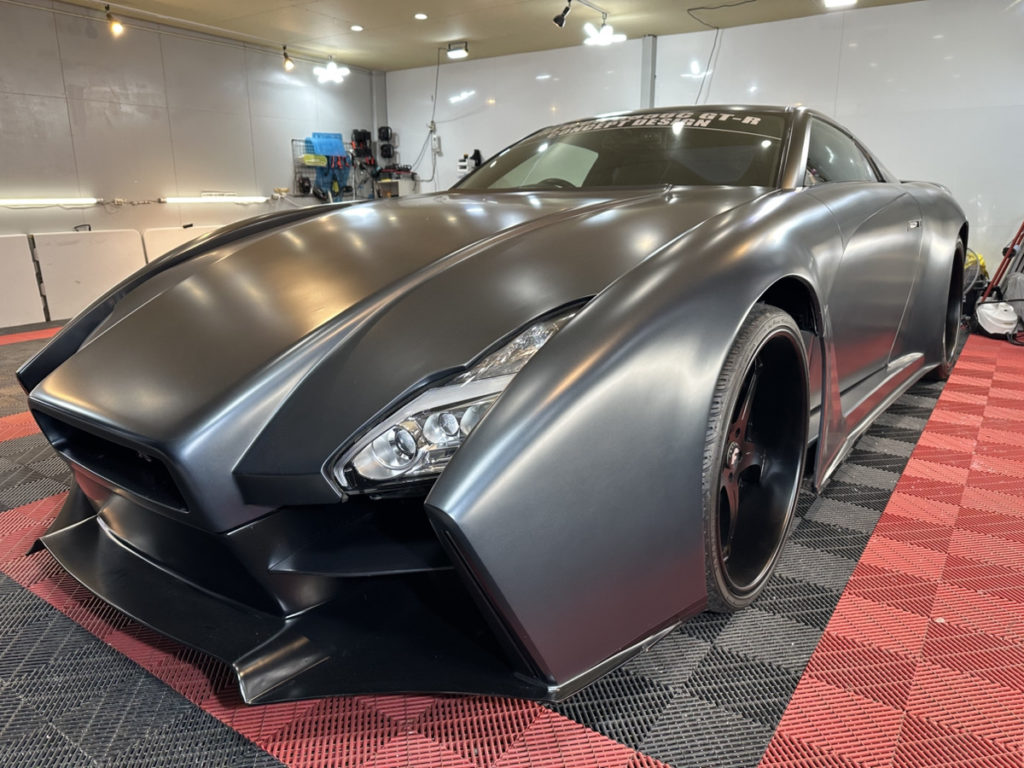 ニッサン・GT-R356C・コンセプトカー・カラーチェンジラッピング施工・東京オートサロン出展車両！！！
