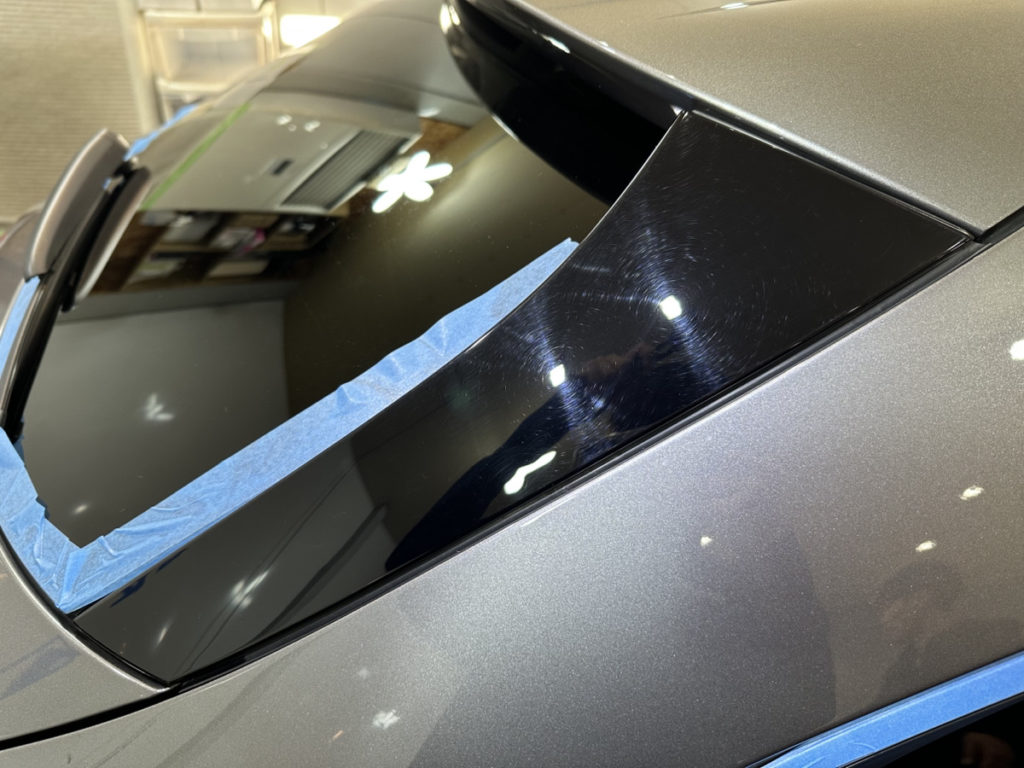 ベンツ・CLA200ｄ・セラミックプロイオン2レイヤ－トップコート施工・ヘッドライト・プロテクションフィルム施工！！！