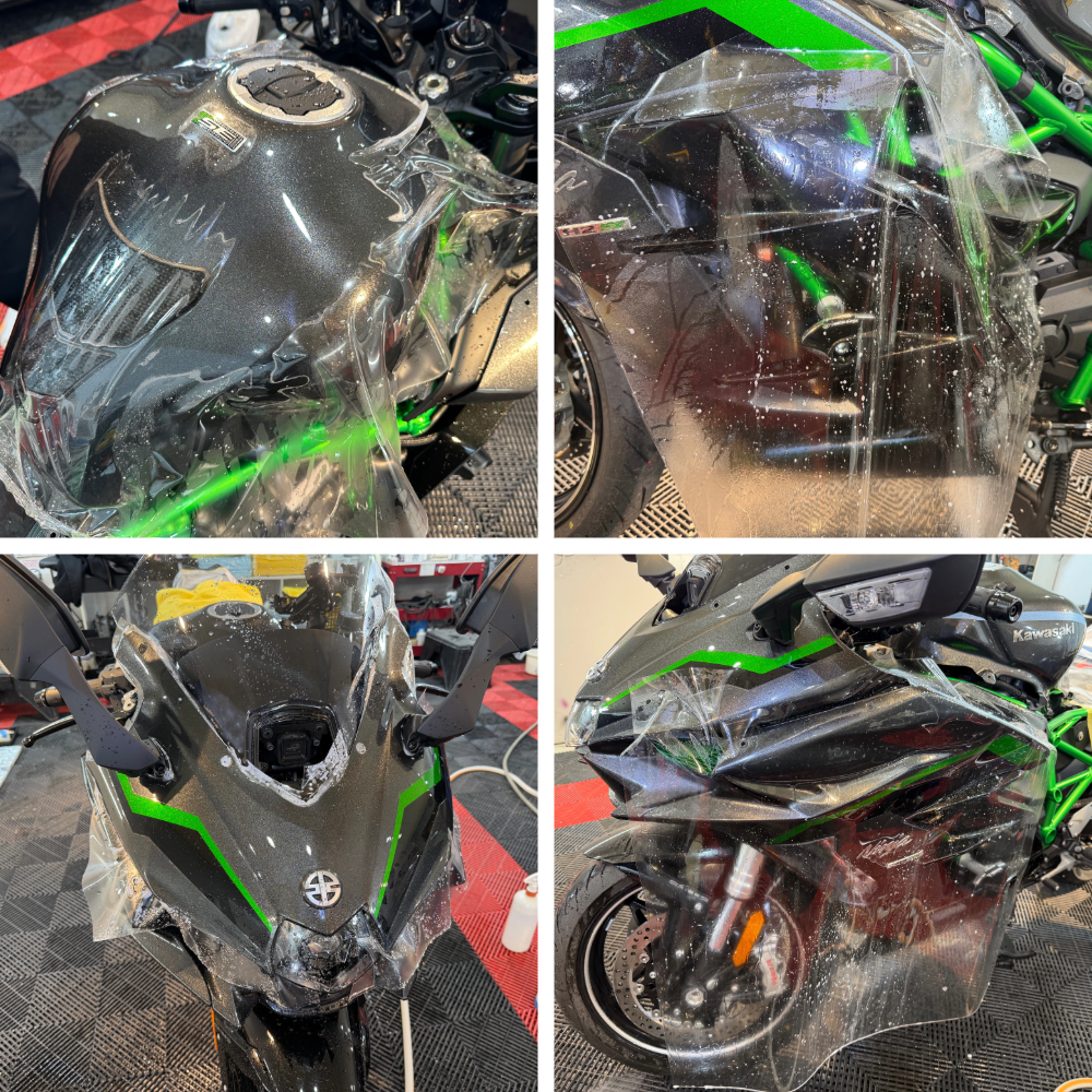 カワサキ・NINJA・H2・ボディフル・プロテクションフィルム施工！！！