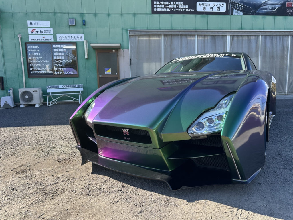 ニッサン・GT-R356C・コンセプトカー・カラーチェンジラッピング施工・東京オートサロン出展車両！！！