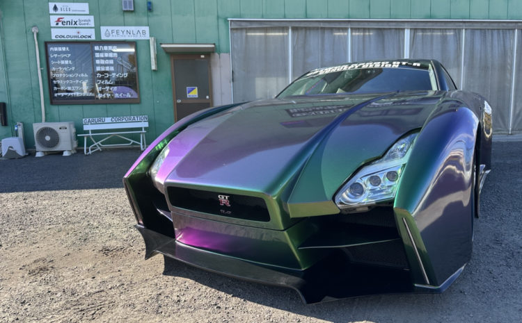 ニッサン・GT-R356C・コンセプトカー・カラーチェンジラッピング施工・東京オートサロン出展車両！！！