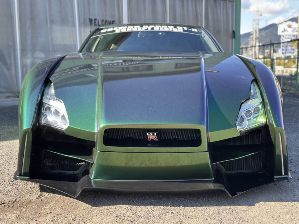 ニッサン・GT-R356C・コンセプトカー・カラーチェンジラッピング施工・東京オートサロン出展車両！！！