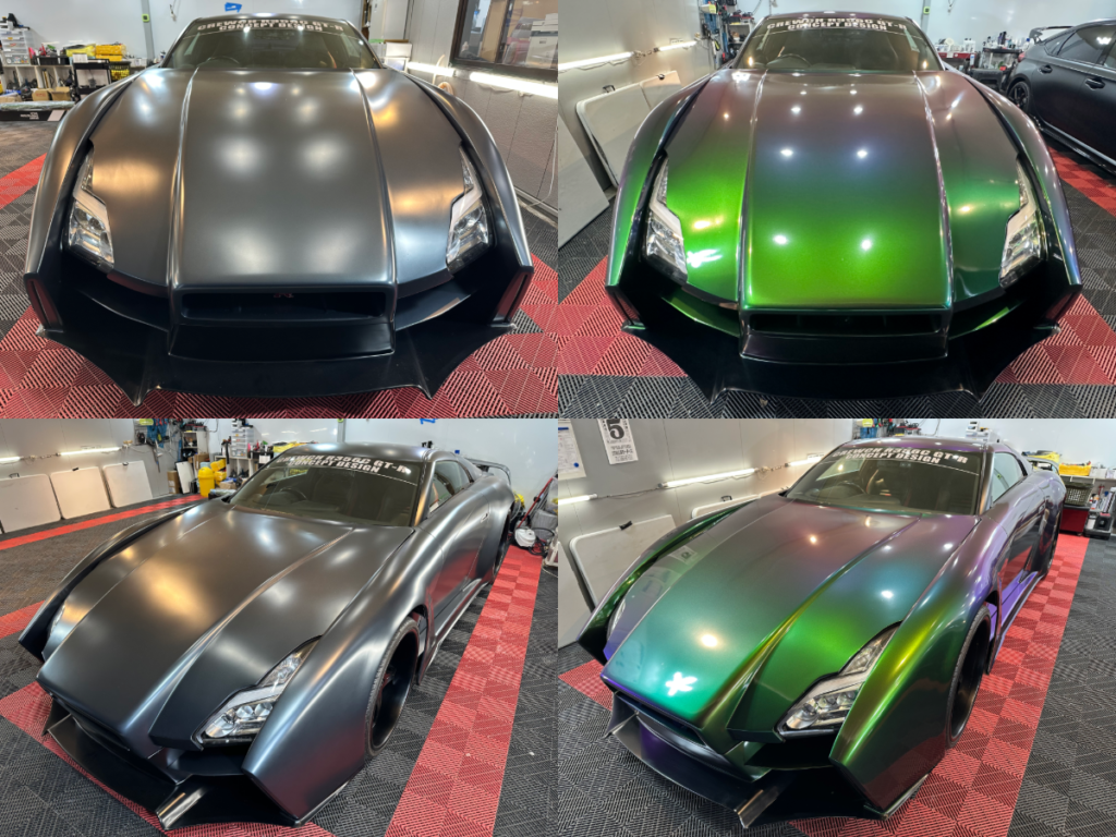 ニッサン・GT-R356C・コンセプトカー・カラーチェンジラッピング施工・東京オートサロン出展車両！！！