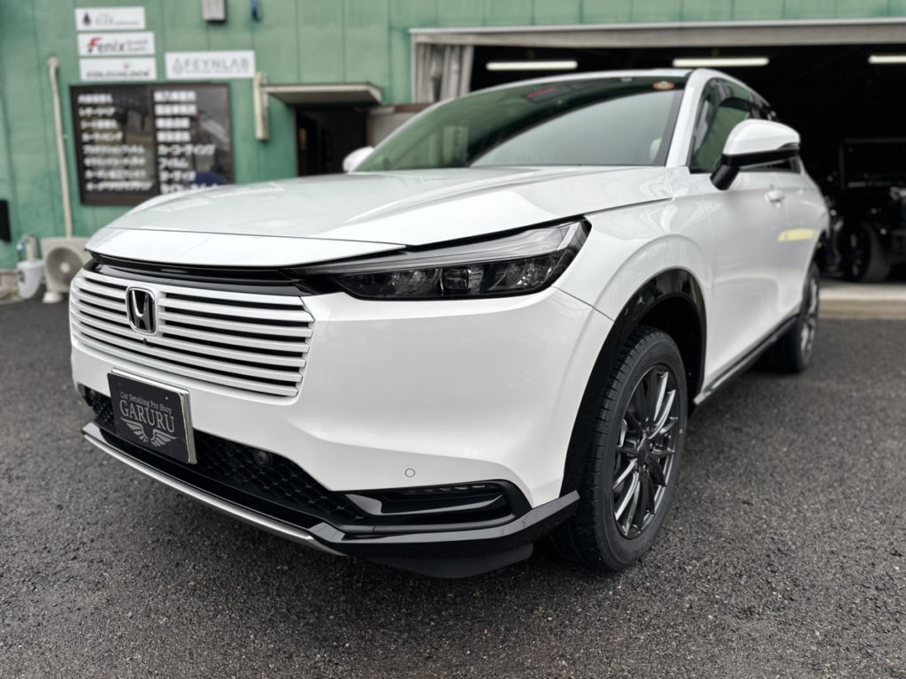 ホンダ・ヴェゼル・ファインラボ・セラミックコーティング・バージョンⅢ施工！！！